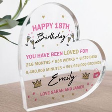 18th Birthday Gifts for Girls, 18 Birthday Gifts for Her Girls Sister Daughter