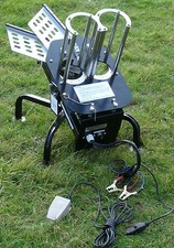 GDK, DOUBLE ARM AUTOMATIC CLAY PIGEON TRAP,2 ARM TRAP,ELECTRIC MACHINE 12V