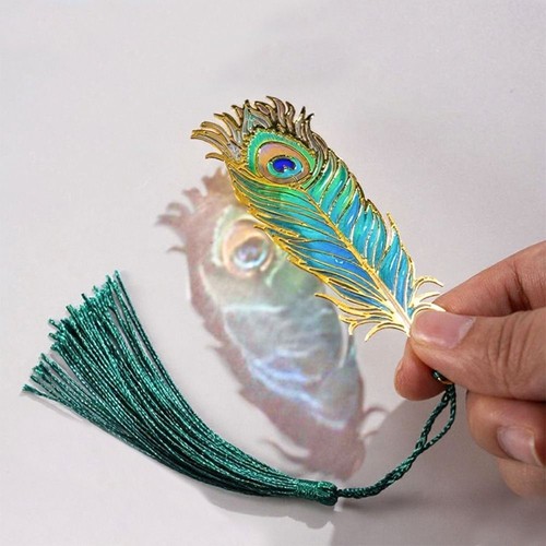 Metal peacock feather - peacock,
