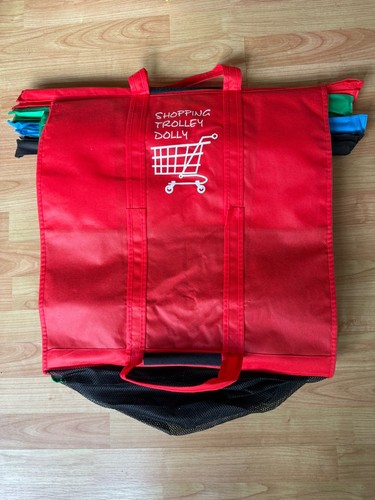 4pcs trolley bags reusable - trolley,