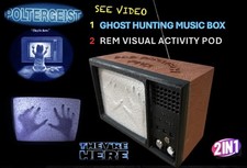 Ghost Hunting Music Box & REM Activity Pod Paranormal Equipment 2 IN 1 SEE VIDEO