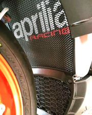 2009-25 Tuono & RSV4 "Aprilia Racing" Racing Radiator Guards Set Water oil