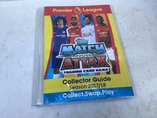 Topps Match Attax Collector Binder Book 2017/2018  unused