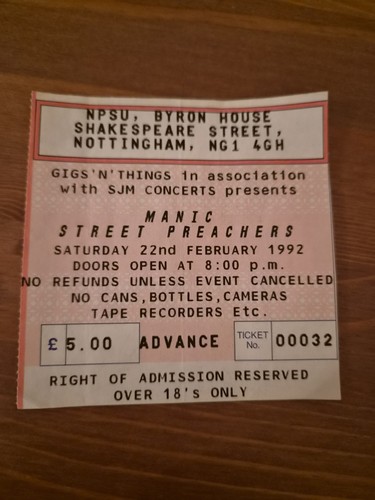 Manic street preachers concert - manic,