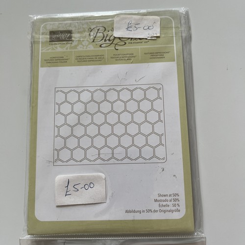 Stampin honeycomb textured - stampin, up