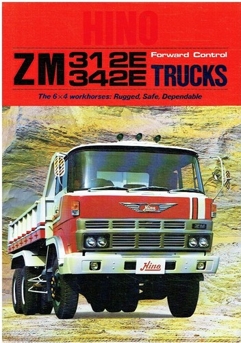 Hino zm312e zm342e 6x4 - zm312e, rigid