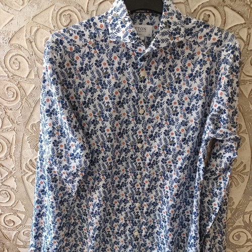 Eton shirt multi colour - shirt,multi,