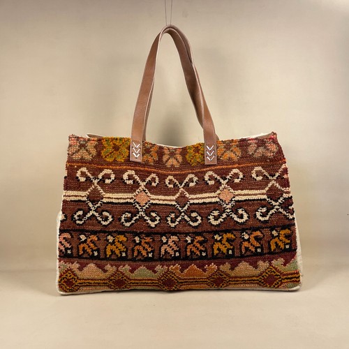 Vintage carpet bag large - vintage,