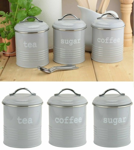 Set airtight tea - 3, sugar