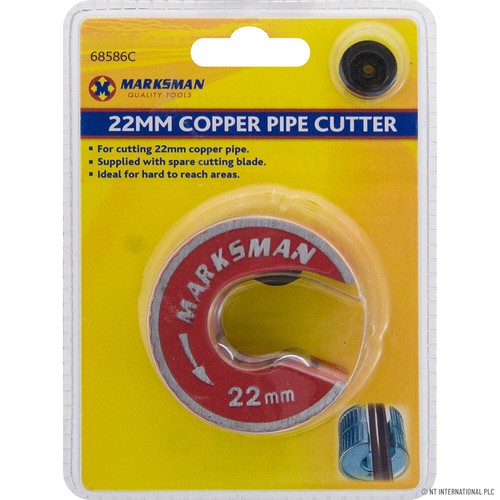 New 22mm copper - 22mm, pipe