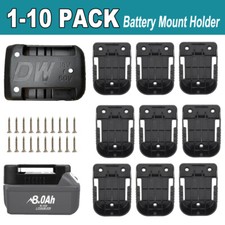 10X 5X Battery Mounts Rack Stand Holder For Makita 18V Storage Shelf & Screw set