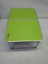 Active folding table for camping/sports green