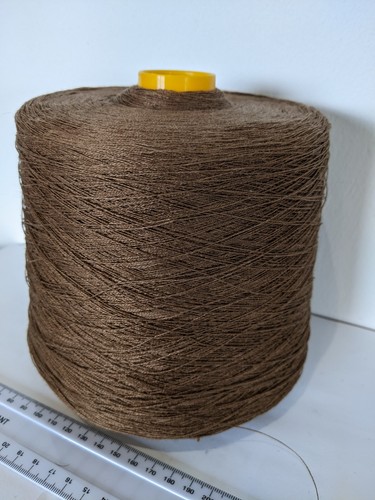 1kg linen ply yarn cone - linen,