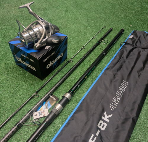 Okuma surf 14ft beachcaster - 8k,