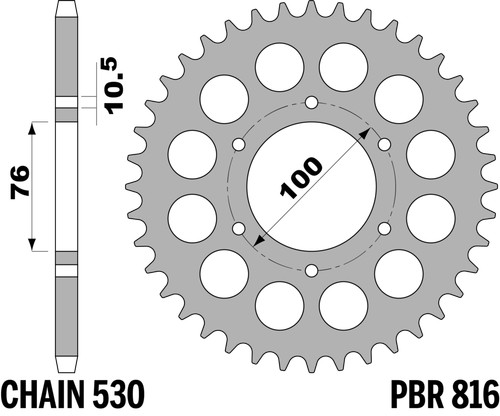Steel crown c45 teeth for - c45,