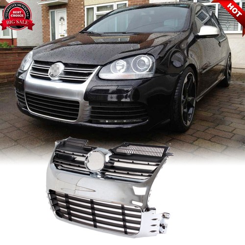 Silvery mesh grille front - mesh,