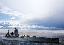 HMS RODNEY - HAND FINISHED