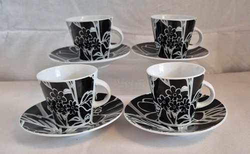 Espresso cups and saucers - 4,