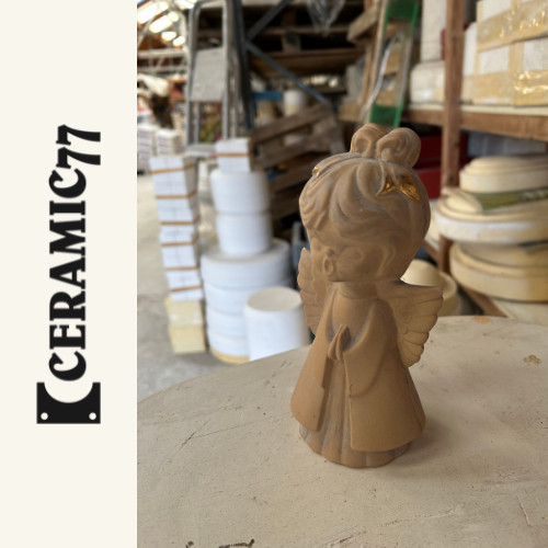 Singing angel ceramic mould - angel,