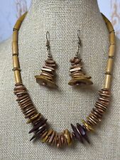 Necklace & Dangle Earrings Set