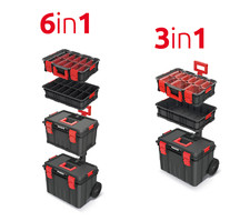 Tool Trolley Modular Solution 3-in-1 & 6-in-1 – Modular Toolboxes with Organizer