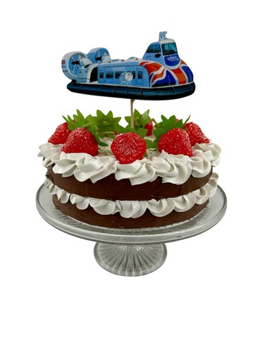 Hovercraft cake topper - hovercraft,