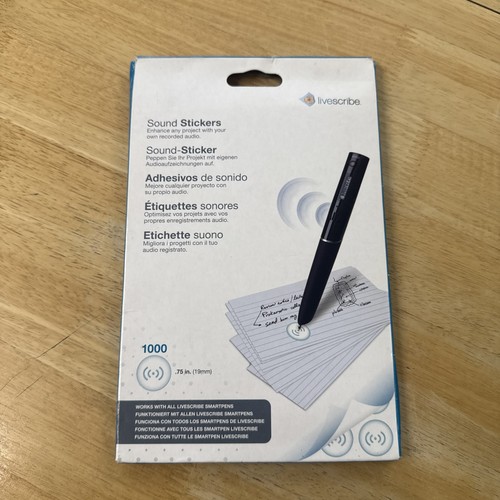 Livescribe sound stickers - livescribe,