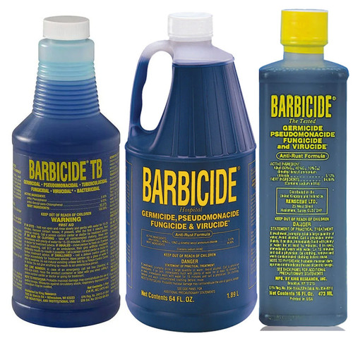 Barbicide disinfectant - barbicide,