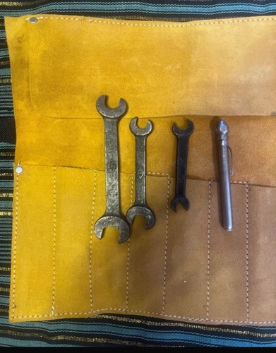 Vintage leather mechanic - leather, mechanic’s