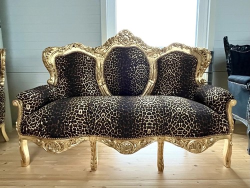 Lounge sofa baroque style - sofa,