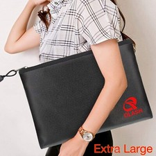 Upgrade New Model 2000℉ Fire Proof money Bag Document Pouch Waterproof Safe Cash