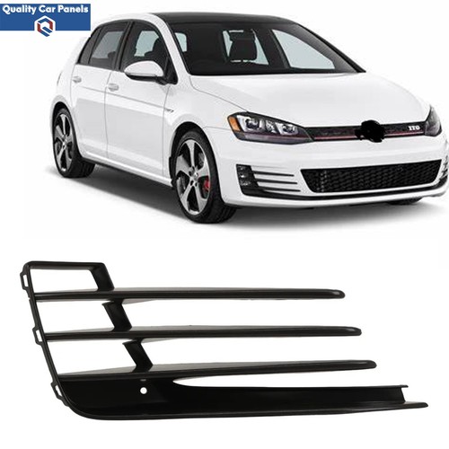 Front bumper fog grille gloss - bumper,
