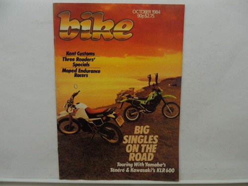 Oct 1984 bike magazine - bike,
