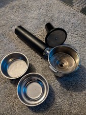 Francis Francis X1 Ground Coffee Portafilter Handle, tamper and baskets