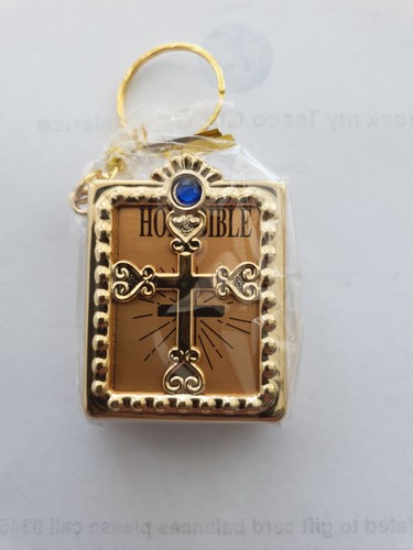 Mini holy bible - bible, keyring/