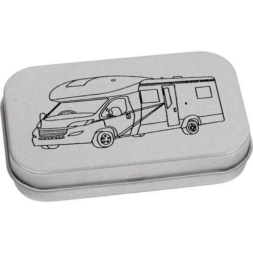 Motorhome metal hinged tin - tin, /