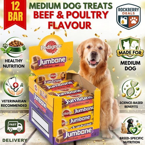 Pedigree jumbone medium dog - jumbone,