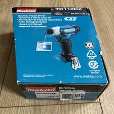 New Makita TD110DZ Impact