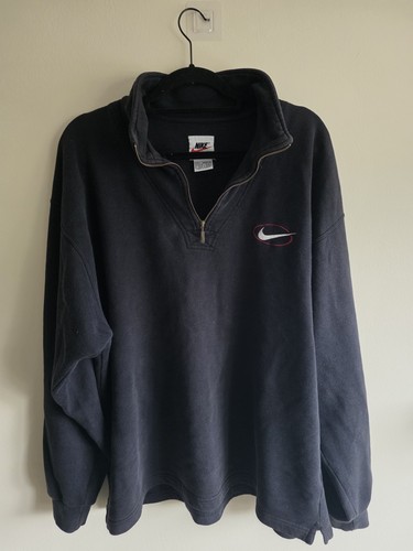 90s vintage nike quarter zip - quarter,