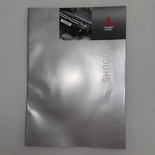 Mitsubishi shogun brochure - mitsubishi,