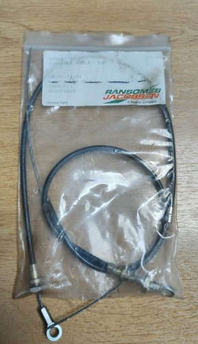 Ransomes throttle cable - throttle, top