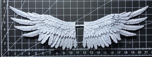 Giant eagle feather wings - 1,