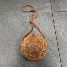 Round Rattan Woven Wicker