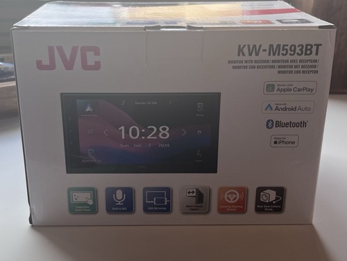 Jvc m593bt double din - double, car