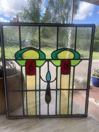 Pretty art nouveau stained - nouveau,