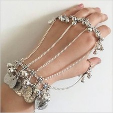 Vintage Boho  Bell Slave Chain