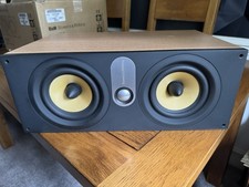 Bowers & Wilkins B&W HTM62  Center Channel Speaker Light Oak Immaculate