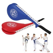 Taekwondo Double Kick Paddle kick pad Punching TKD MMA Kickboxing Training