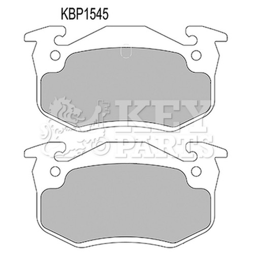 Brake pads set for peugeot - set,