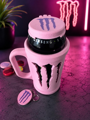 Monster energy can cup - can,